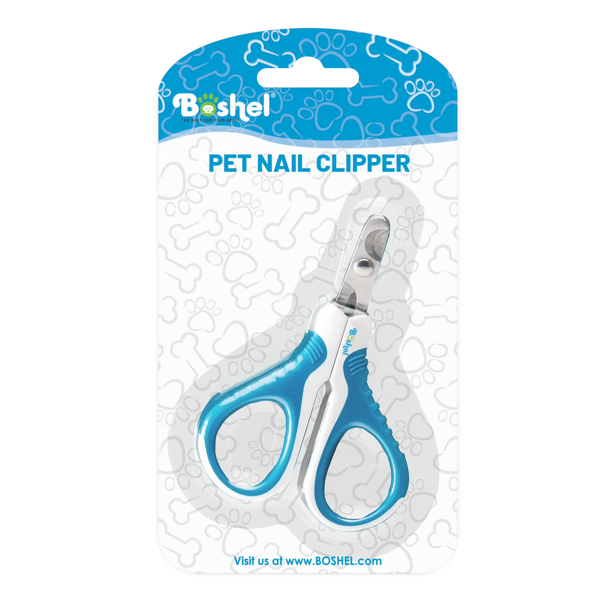 Cat Nail Clipper - Razor-Sharp & Angled Cat Clippers for Nails with Comfy Grip Handles. Lightweight & Safe Grooming Solution - Ideal for Smaller Pets